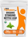 BulkSupplements.com 유기 스팅 Nettle 추출 분말 - Nettle Leaf Extract, 초본 보충 - Vegan & Gluten 무료, 봉사 당 750mg, 100g (3.5 oz) (팩 1)