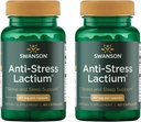 Swanson Women's Anti-Stress Formula (Lactium) - 카운터 스트레스를 돕고 휴식과 수면 지원 - (60 캡슐, 167mg) 1 팩 (2 팩)