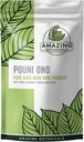 Tongan Kava 뿌리 - Pouni ONO - 100 % Noble Pure Tonga Natural Kava 음료 분말, 16oz, 순수한 Finest Tongan Kava Pouni ONO의 1 파운드 가방