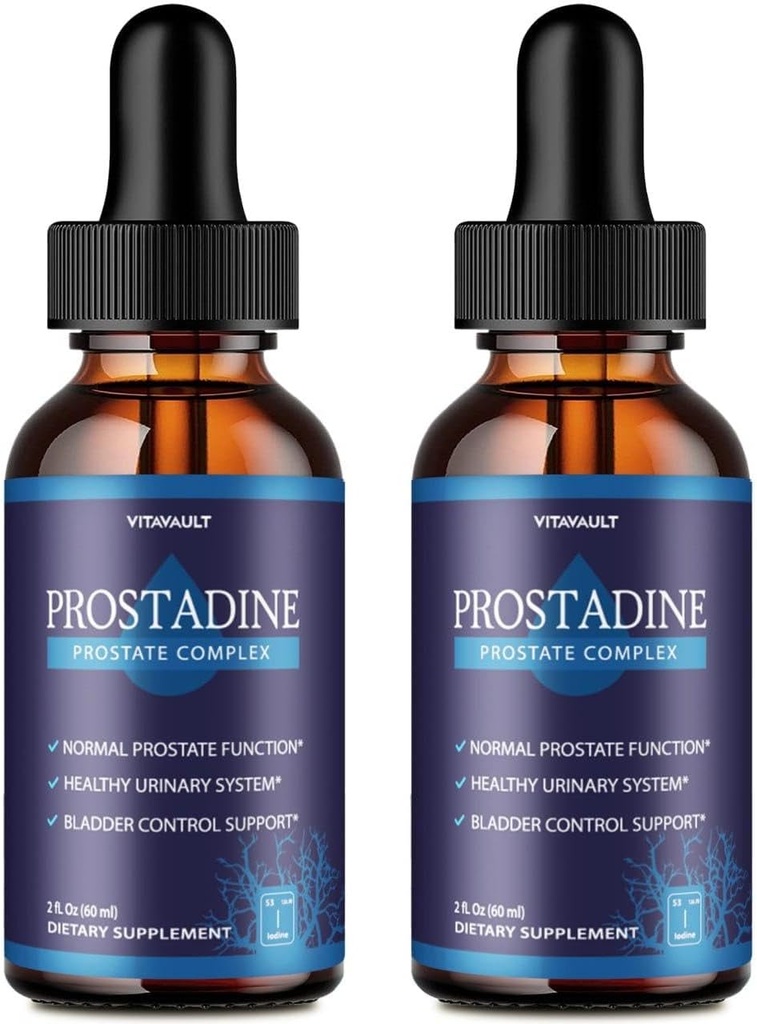 Prostadine, 유력한 전립선 지원 액체 하락, 전혈 웰니스, 쉬운 사용 Dropper 모양 (2 팩)를 위한 높게 돌린 Prostadine