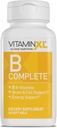 VitaminXL B Complete는 B1, B5, B6, B12, Biotin, Niacin, Riboflavin 및 Folate로 만든 풀 스펙트럼 B 복합체이며, 콜린과 inositol (30 소프트 젤, 30 서빙)