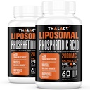 2000mg Liposomal Phosphatidic 산 (PA) | 근육 건축업자, 남자 & 여자를 위한 높은 흡수 근육 건물 보충교재 | 근육 게인, mTOR 단백질 종합 & Lean 몸 질량, 힘, 120의 캡슐