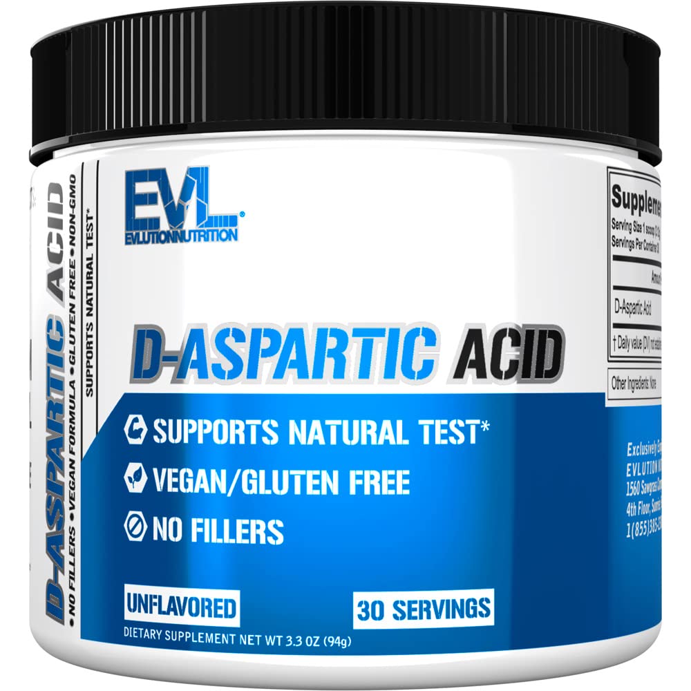 남자를 위한 D Aspartic 산성 테스토스테론 승압기 - 3120mg DAA D-Aspartic 산성 전 운동 분말 근육 건축업자 3.12g - 강화된 드라이브 Potency 및 활기를 위한 남자의 건강 보충교재 - Unflavored