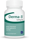 Ceva Derma-3 Softgels, Omega-3 지방산 & 큰 개 (60 조사)를 위한 비타민 보충교재