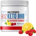 Dr. Boz - Keto BHB 분말 - 라즈베리 Lemonade, 20 서빙 - Ketones 음료 - 에너지 증가 및 크레이빙 증가 - 최대 강도 다이어트 보충 - 품질 테스트 - 미국에서 만든 - 9.6oz (272g)