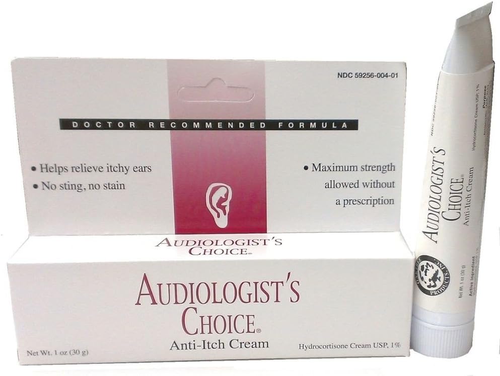 Audiologists 선택 Anti-Itch 크림