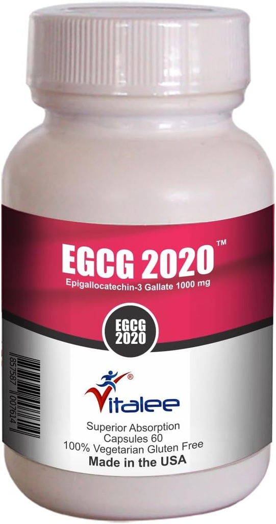 EGCG- 1000 mg 녹차 Ext 캡슐 (60 캡슐)