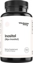 전체 스토리 Myo-Inositol 보충교재 | Inositol 분말 캡슐 | Myoinositol | 2000mg Per 서빙 | 캡슐 당 500mg | 남성과 여성용성 보충교재 | 비타민 B8 | 120 캡슐