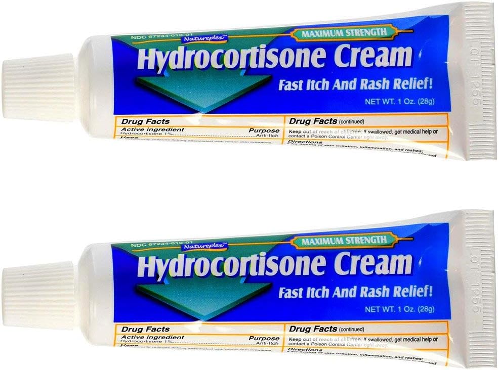 Natureplex Hydrocortisone 1% 크림, 1 Oz (팩 2)