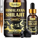 순수한 Shilajit 수지 보충교재, Shilajit 액체 하락 600mg Fulvic 산을 가진 황금 Shilajit & 85+ 추적 무기물, 에너지, 힘, 면제 지원을 위한 유기 Ayurvedic 혼합, 2 Fl Oz