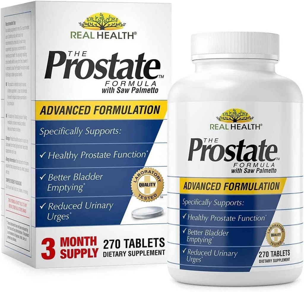 REAL HEALTH PROSTATE 형태 TABS 270 CT