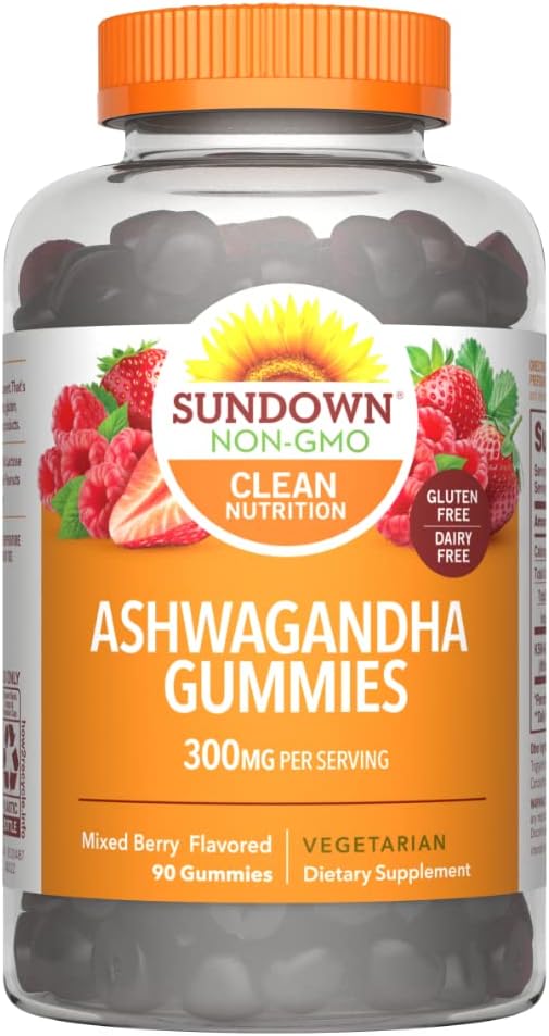 Sundown Ashwagandha Gummies, 90 개