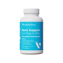 VitaMedica | 뼈 지원 | 뼈와 관절의 보충 | 칼슘 | 마그네슘 | 비타민 D & 비타민 K | 보론 | 킬레이트 미네랄 | 뼈 지원 | 천연 수면 | 미국에서 제작 | 90 Ct | 30 인
