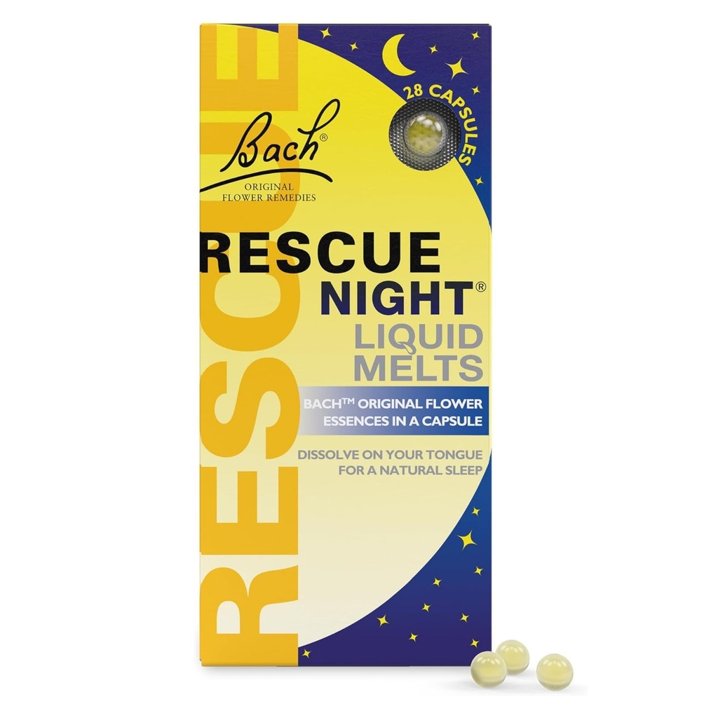 Bach RESCUE SLEEP 액체 용해, 자연적인 주황색 바닐라 풍미, 자연적인 잠 원조, 긴장 기복, Homeopathic 꽃 본질, 멜라토닌, 글루텐 & 설탕, 비 알콜, 28ct의 해방하십시오.