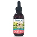 Dr. Garber의 최대 애완 동물 - Calm & Happy | 안전하고, 모든 자연, Gemmotherapy Remedy for Canine Use | 당신의 개를위한 스트레스 및 불안 완화; Soothing, Calming 효과 제공 | 3 fl oz