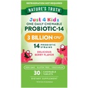 아이를 위한 자연의 진드기 프로바이오틱스 | 30개의 주사제 | 3억 CFUs | Berry flavor | 채식주의, 비 GMO & 글루텐 무료 보충