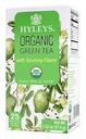 Hyleys Organic Green Tea Soursop 맛 - 25 티백 - (12 팩 - 300 티백 합계) - Graviola Guanabana Tea