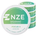 NZE 카페인 무료 Nootropic 파우치 (Spearmint) - 알파 GPC, L-Tyrosine 및 L-Theanine이있는 Nootropic 파우치 - 설탕 또는 인공 감미료 없음 - 15 Nicotine 무료 파우치 - 5 팩
