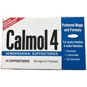 Calmol 4 치질 자연적인 성분, 24 조사를 가진 Hemorrhoidal 좌약