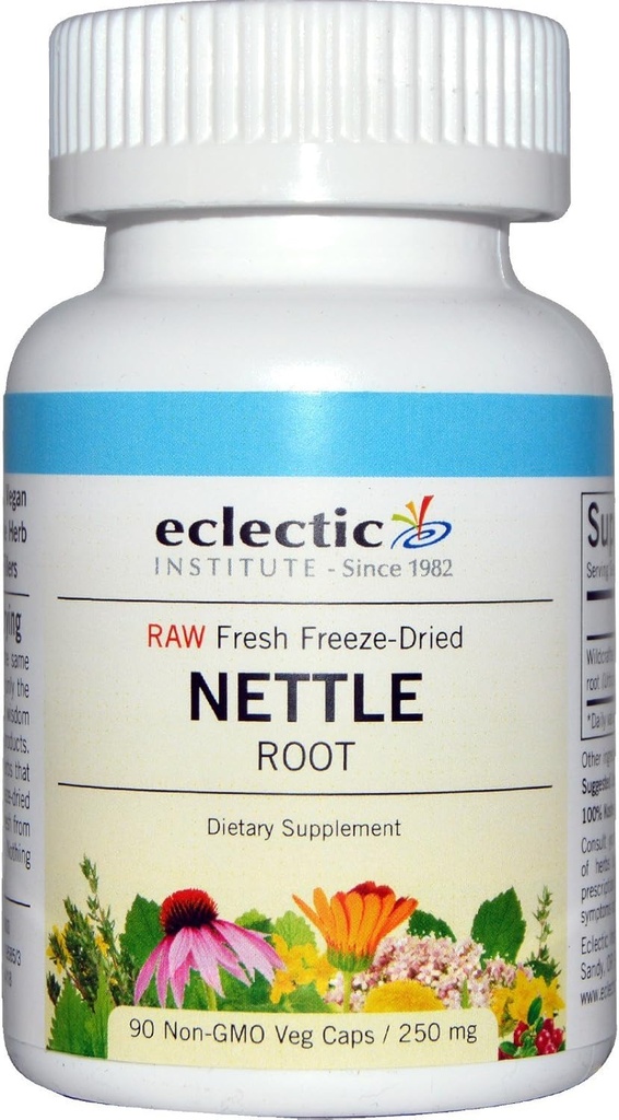 Eclectic Institute Nettle Root - 250 mg - 90 채식 캡슐