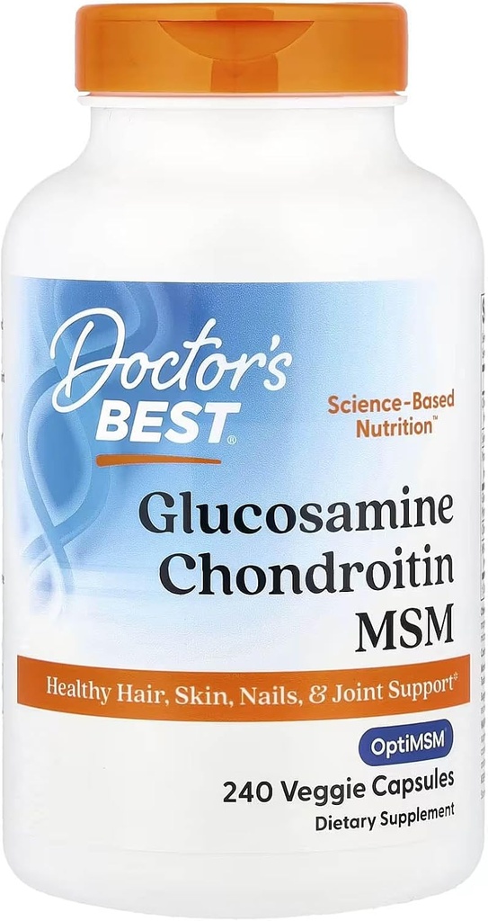 의사의 최고의 글루코사민 Chondroitin MSM - 240 캡슐