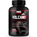 Force Factor Volcano Pre Workout Nitric 산화물 부스터는 Creatine와 L-Citrulline을 가진 남자를 위한 보충교재를 밀어주고 에너지는, 근육, 더 나은 펌프 및 운동, 120의 캡슐을 건설하는 것을 돕습니다