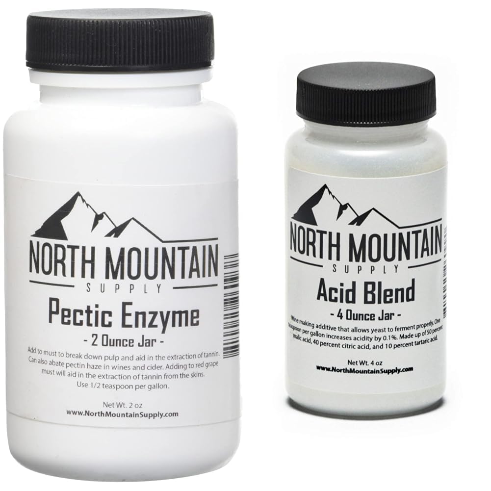 북산 공급 Pectic Enzyme 2 Ounce 항아리와 AB-4oz 음식 급료 산 혼합 뭉치