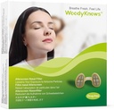 WoodyKnows 3 Allerscreen Nasal 필터 12 쌍의 교체 필터, 모델 2024, 계절 및 먼지 알레르기 보조 (대형, 3 필터 + 12 교체)