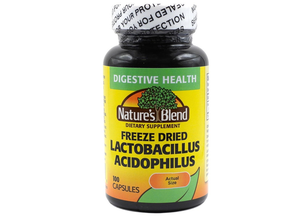 동결 건조된 Lactobacillus Acidophilus 100 모자