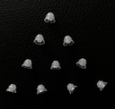 Jungle Care® (6mm Small * 10pc) Double Layer Magic Hearing Aid Domes 편안한 PSAP (개인 사운드 앰프 제품) 키트 이어 팁 보이지 않는, RIC을 제외하고 오픈 에어 (오픈 피팅)에 완벽한