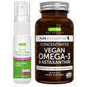 Vegan Omega-3 조류 기름 + 최고 B12 구획 5000mcg Vegan 뭉치, 높은 농도 DHA & EPA + 고강도 B12 버찌 풍미 이하 언어 살포, Igennus에 의하여