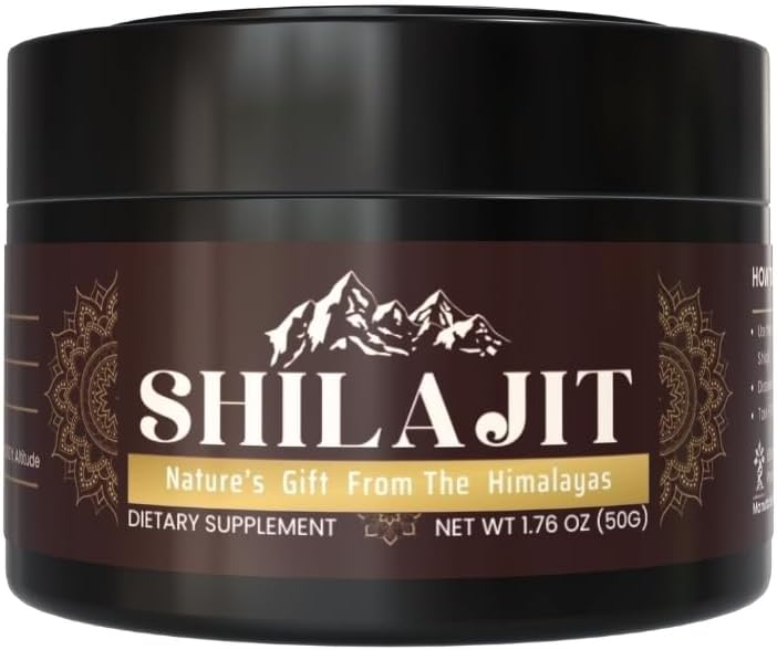순수한 100% Himalayan Shilajit, 연약한 수지, 유기, 극단적으로 유력한, Fulvic 산 (1.76 oz.)