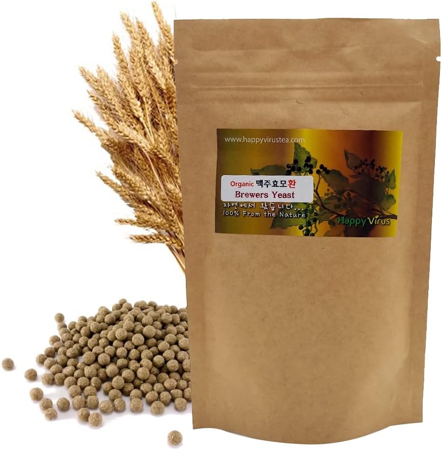 Natural Organic Brewer's Yeast Pill beer효모 환 3.52(100g) / 여성 및 남자를위한 면역 시스템 보조제