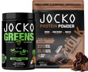 Jocko Fuel 2 Pack 번들 - Jocko Greens Powder + 초콜릿 Mölk Protein Powder