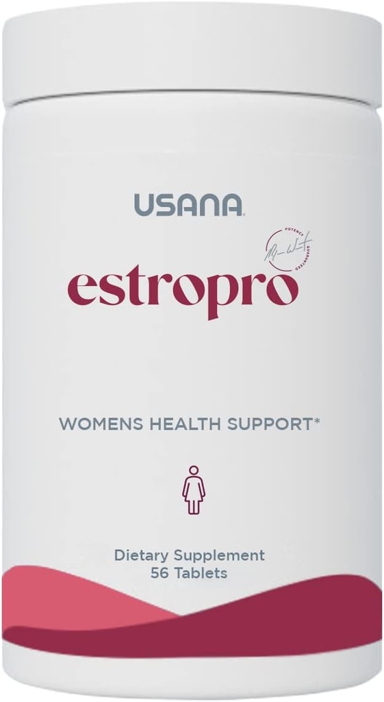 폐경기 중 증상 지원을위한 Phytoestrogens와 USANA EstroPro * - 56 정제 - 28 일 공급
