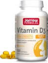 Jarrow 공식 비타민 D3 25 mcg, 규정식 보충교재, 뼈 및 합동, 면역력과 칼슘 대사, 100 Softgels, 100 일 공급을 위한 지원