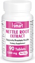 Supersmart - Nettle Root Extract 1500 mg Per Day - Sting Nettle Root의 추출물 - 건강한 Urinary Tract - 남성을위한 전립선 보조제 | Non-GMO - 90 정제.