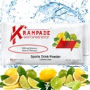 Krampade Original 2K - 2000mg 높은 칼륨 크림 릴리프 전해질 음료 분말 : 패스너 복구, 느린 피로, 최적화 된 수화 | 20 단일 서빙 패킷 (레몬 라임)