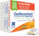 Boiron Oscillococcinum Homeopathic Medicine for flu-Like Symptoms, 화이트, 36 조사
