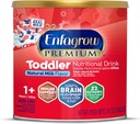 Enfagrow PREMIUM 유아 영양 음료, Real Milk, Brain-Building Omega-3 DHA, Nutrients 및 Prebiotics로 만든 성장 및 면역 지원, Non-GMO, 유아 우유 분말, 24 Oz Can