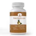 순수한 본래 성분 Bromelain, (100의 캡슐) 항상 순수한, 첨가물 없음 또는 충전물, 확인되는 실험실
