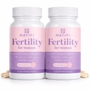 Natifi (2 병 불연성 Prenatal 비타민은 주기 균형 호르몬, 원조 Ovulation를 통제합니다. 여성을 위한 개념 Multivitamin. 60의 모자 Folic 산, Myo Inositol, Vitex