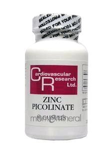 생태 공식 - 아연 Picolinate 60의 모자 25 mg [건강하고 아름다움]
