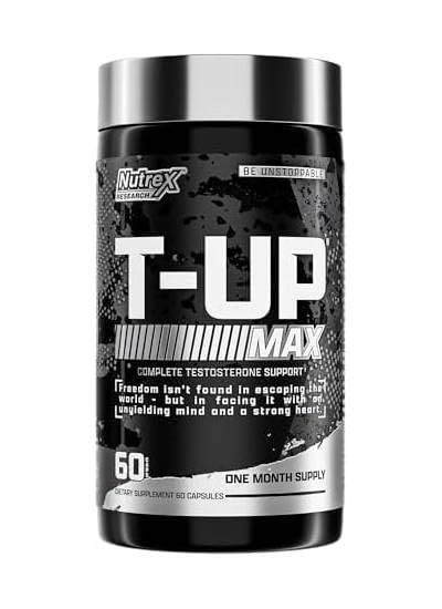 Nutrex Research T-UP – 고급 성능 및 복구 지원 – 60 캡슐