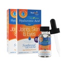 Hyalogic Synthovial 7 액체 Hyaluronic 산 – Vegan 구두 합동 & 피부 보충교재, 높은 분자량, 순수한 Hydration 지원 보충교재, 1개 oz (2 팩)
