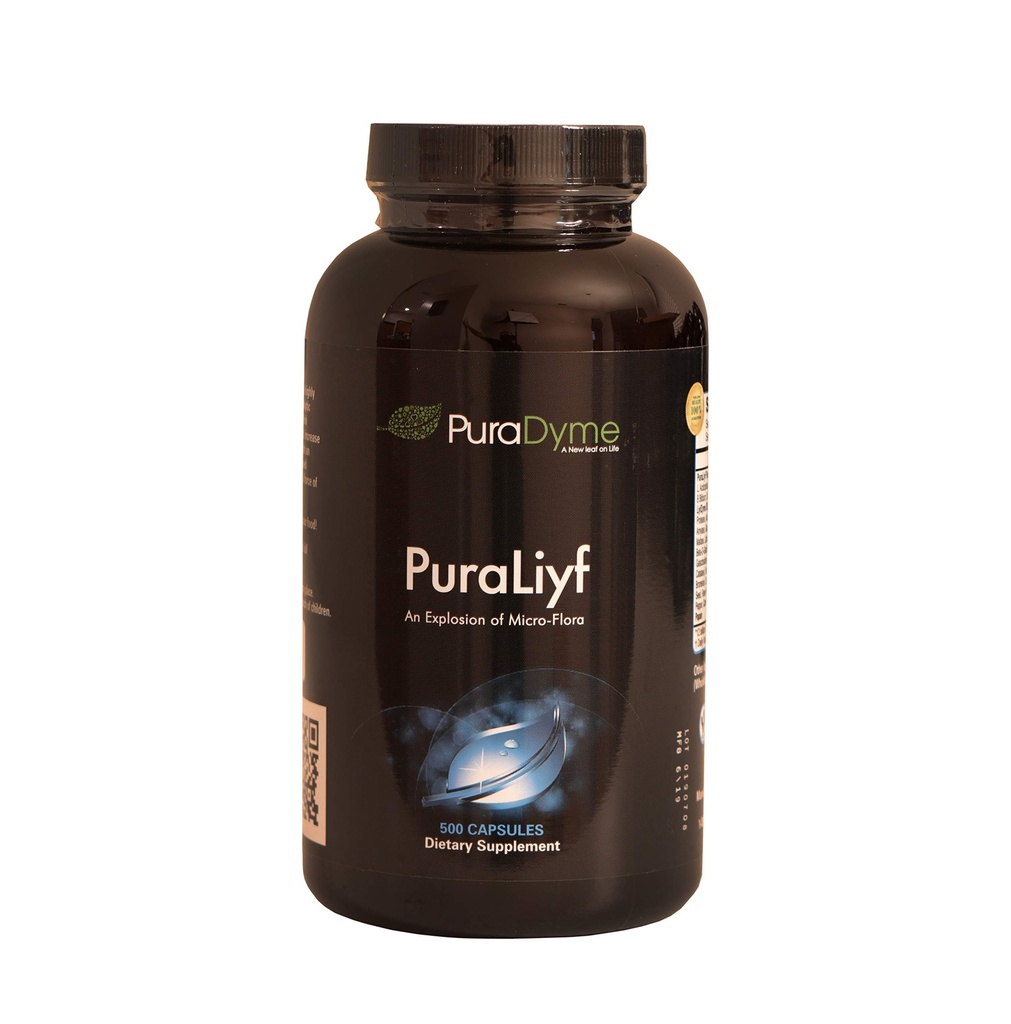Puradyme PuraLiyf 500 Veggie 캡슐 루 코로나