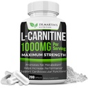 DR. MARTIN'S NUTRITION 여분 강도 L-Carnitine - 200 캡슐 - 1000mg 서빙 - Metabolism 및 증가 성능 향상