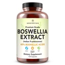 AMANDEAN Boswellia Serrata 추출물. 500mg 120 Veggie 캡슐. AKBA를 가진 65 % Boswellic 산. 인도 Frankincense 염증 보충교재. 합동 건강 지원. (5월의 포장)