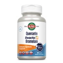KAL Quercetin Reacta-C Bromelain Immune 지원 보충교재, Bioflavonoids, 비타민 C 1000mg 및 Quercetin 500mg, Vegan, 글루텐 자유로운, 60 일 보장, 30 봉사, 60의 정제를 가진 24 시간 면역성 방위