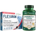 순수성 제품 Flexuron 합동 공식 + 궁극적인 HA Flexuron (Krill 기름, 낮은 분자량 Hyaluronic 산, Astaxanthin) - 궁극적인 H.A. (BioCell 교원질, Quercetin, Hyaluronic 산 + 더 많은 것)